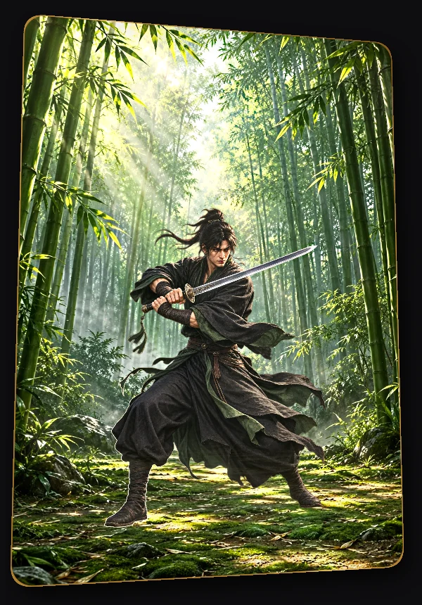 Ren, the Quiet Blade card